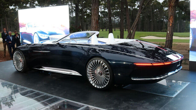 Chiêm ngưỡng vẻ đẹp xuất sắc của Vision Mercedes-Maybach 6 Cabriolet ngoài đời thực - Ảnh 3.