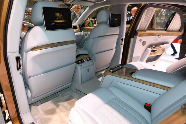 Aurus - Thương hiệu chế tạo limousine cho tổng thống Nga ra mắt trời Âu, Rolls-Royce hay Bentley cũng phải dè chừng - Ảnh 11.