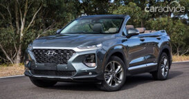 Hyundai Santa Fe mui trần bất ngờ ra mắt trên đất Úc
