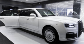 Aurus - Thương hiệu chế tạo limousine cho tổng thống Nga ra mắt trời Âu, Rolls-Royce hay Bentley cũng phải dè chừng
