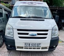 Ford Transit tải VAN 6 chỗ máy xăng không cấm giờ