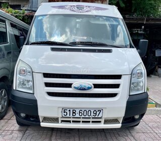Ford Transit tải VAN 6 chỗ máy xăng không cấm giờ