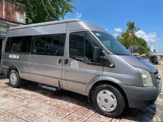 Ford Transit 2009 tải VAN 6 chỗ 900kg chạy giờ cấm