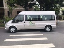 Bán Ford Transit 2017 Luxury, máy dầu, MT, màu xám