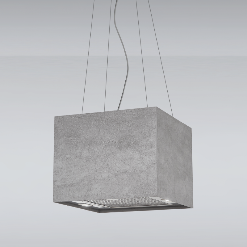 Máy hút mùi Malloca Concrete K-400 sở hữu thiết kế decor