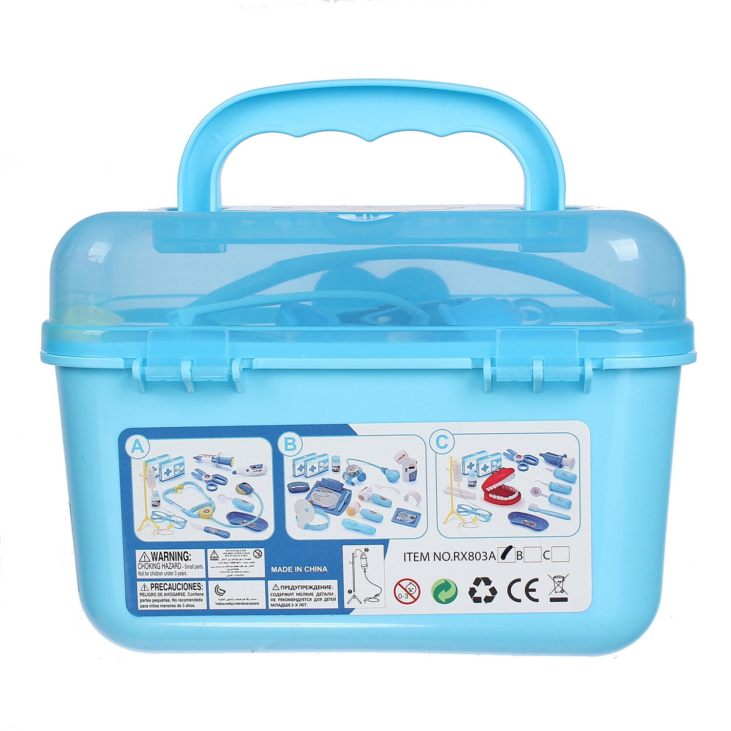 Đồ chơi dụng cụ bác sĩ CY.RX-803A Đồ chơi dụng cụ bác sĩ CY.RX-803A