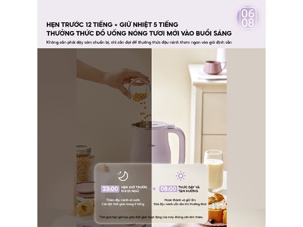 Máy làm sữa hạt Bear SB-SH06D