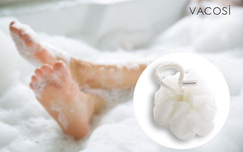 Bông Tắm Vacosi tiện dụng Bông Tắm Vacosi cao cấp