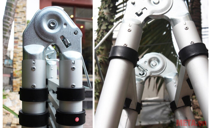 Thang nhôm rút gọn chữ A Sumo ADT808B (5m)