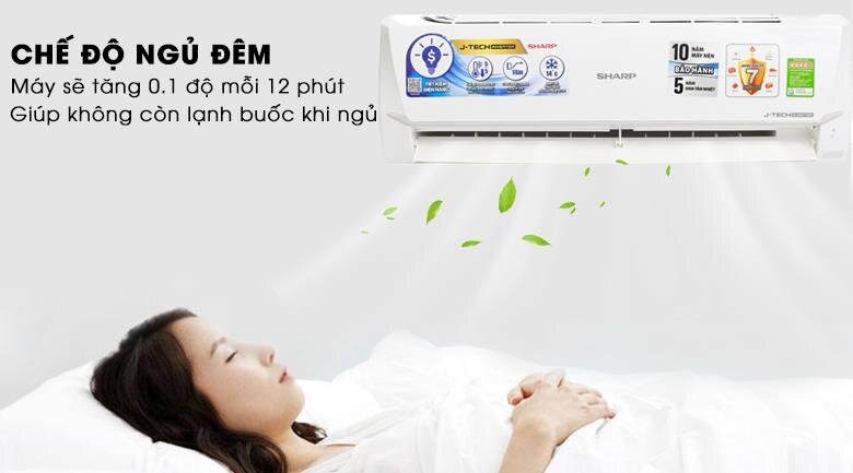 Điều hòa 1 chiều Inverter Sharp AH-X12VEW 12.000BTU