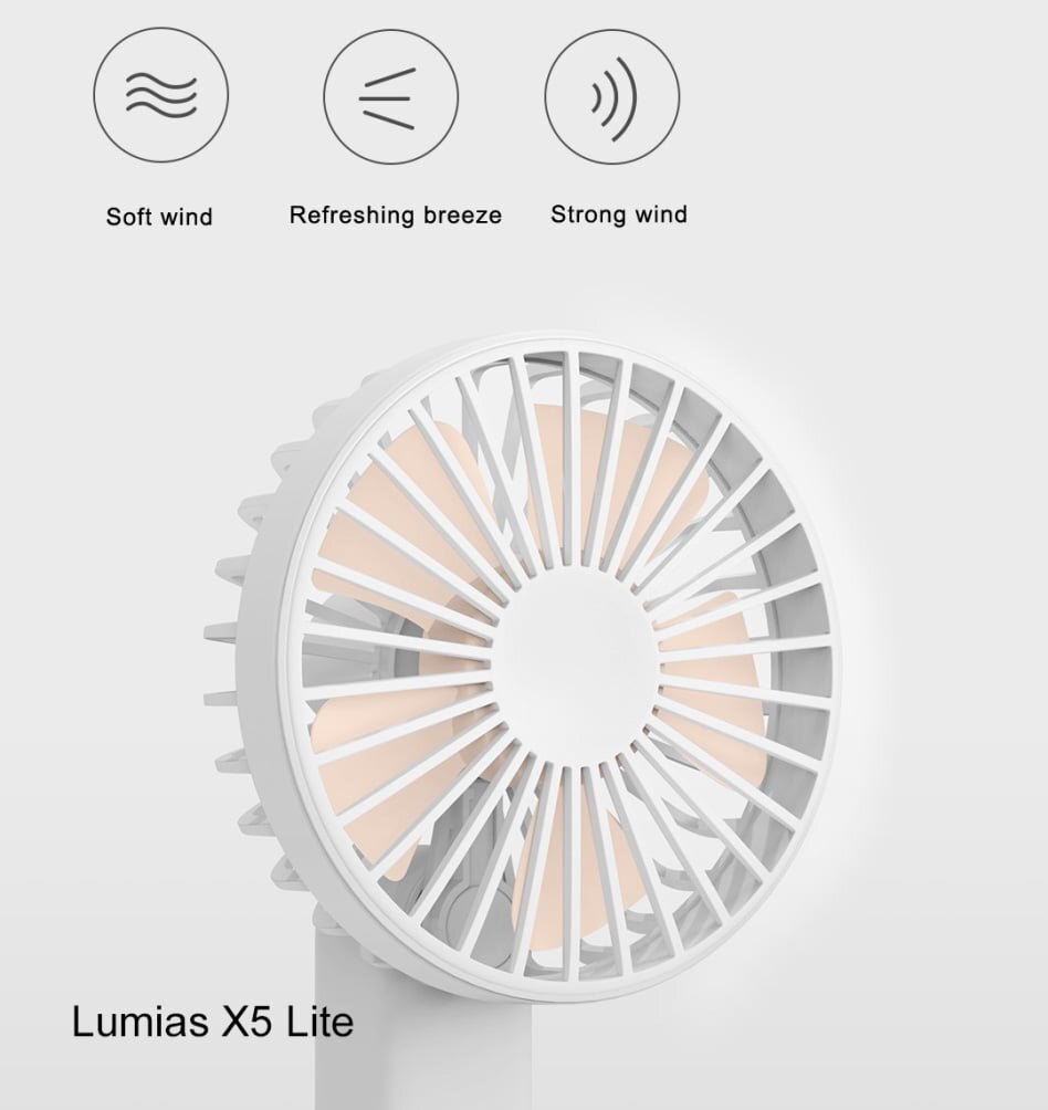 Quạt tích điện Lumias X5 Lite