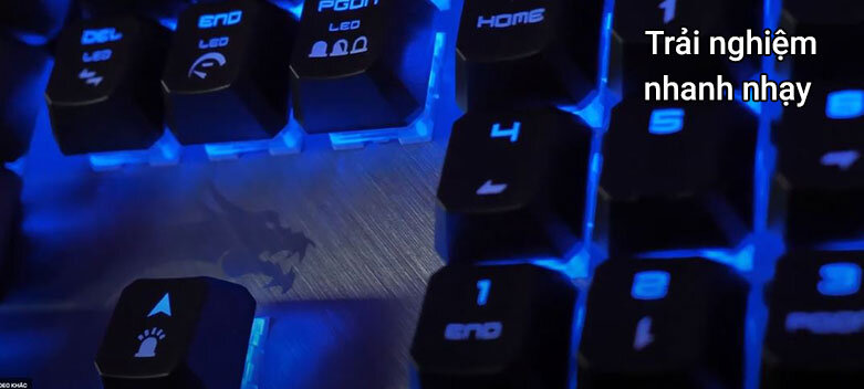 Bàn phím cơ gaming MSI Vigor GK50 Elite |  Trải nghiệm nhanh nhạy