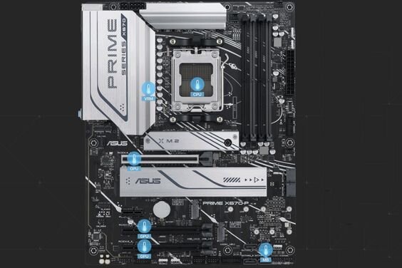 Asus PRIME X670-P-CSM (Ảnh 2)