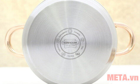 Bộ nồi inox 3 đáy Sunhouse SH893