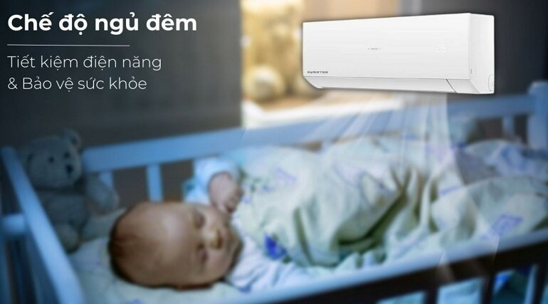 Điều hòa Aqua Inverter 24000 BTU 1 chiều AQA-RV24QA gas R-32