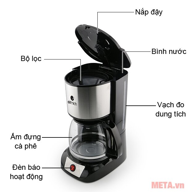 Máy pha cà phê Elmich 4023511