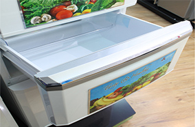 Tủ lạnh 3 cánh Mitsubishi MR-C46G-PWH-V - 370 Lít