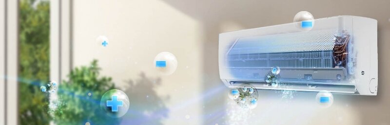 Điều hòa Gree 18000BTU 2 chiều inverter GWH18PD-K6D1P4  chế độ ifeel