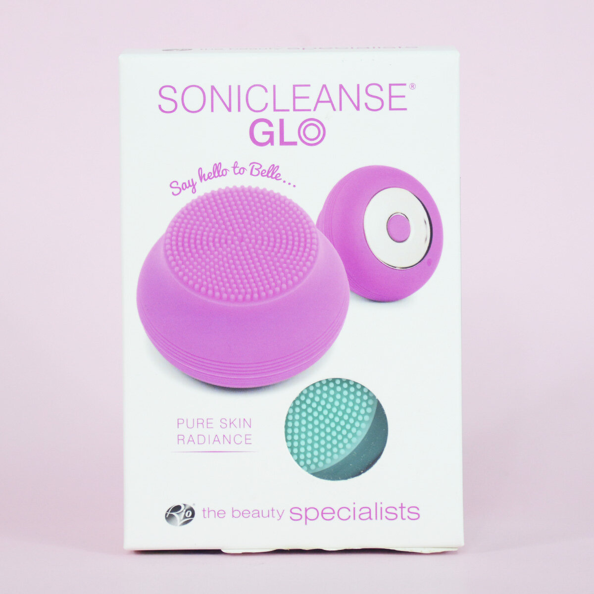 Máy rửa mặt công nghệ siêu âm SONICLEANSE GLO Belle Rio FADM