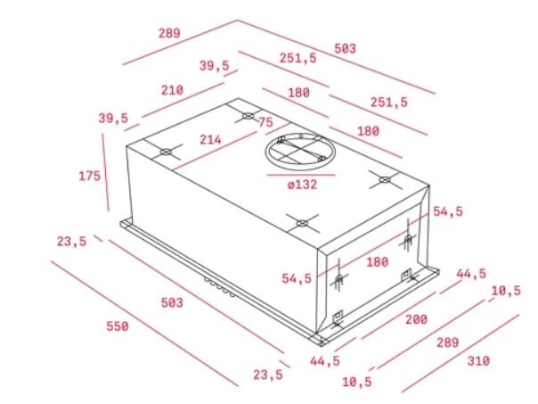 Máy hút mùi âm tủ 
