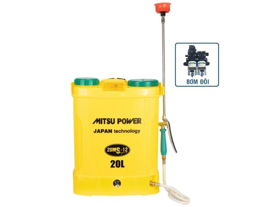 Bình xịt điện Mitsu Power 20MS-12 Super Bình xịt điện Mitsu Power 20MS-12 Super