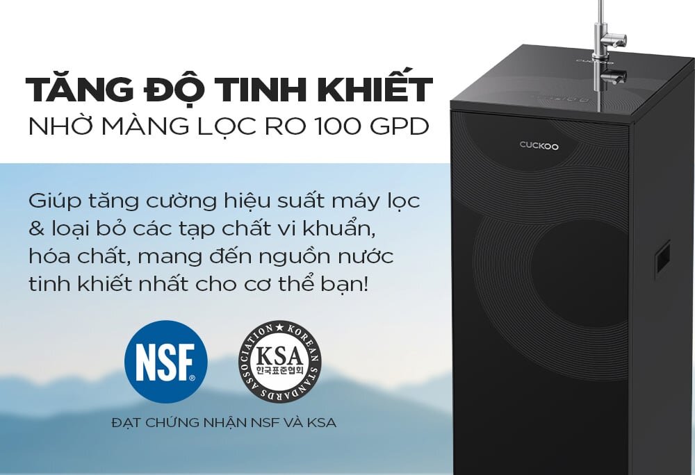Máy lọc nước Cuckoo CP-CRPV1101S
