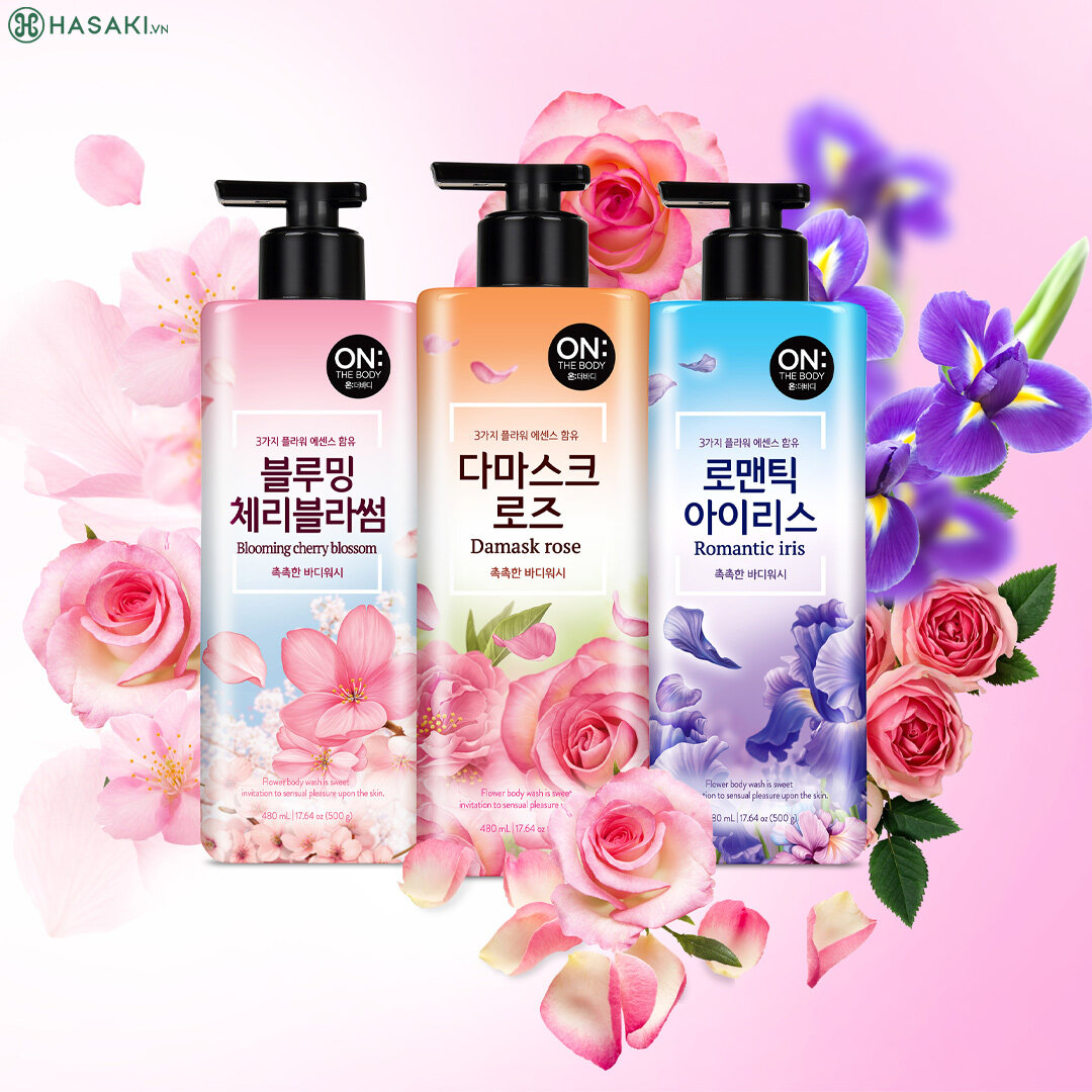 Mua Sữa Tắm On: The Body Floral Body Wash tại Hasaki Sữa Tắm On: The Body Floral Body Wash