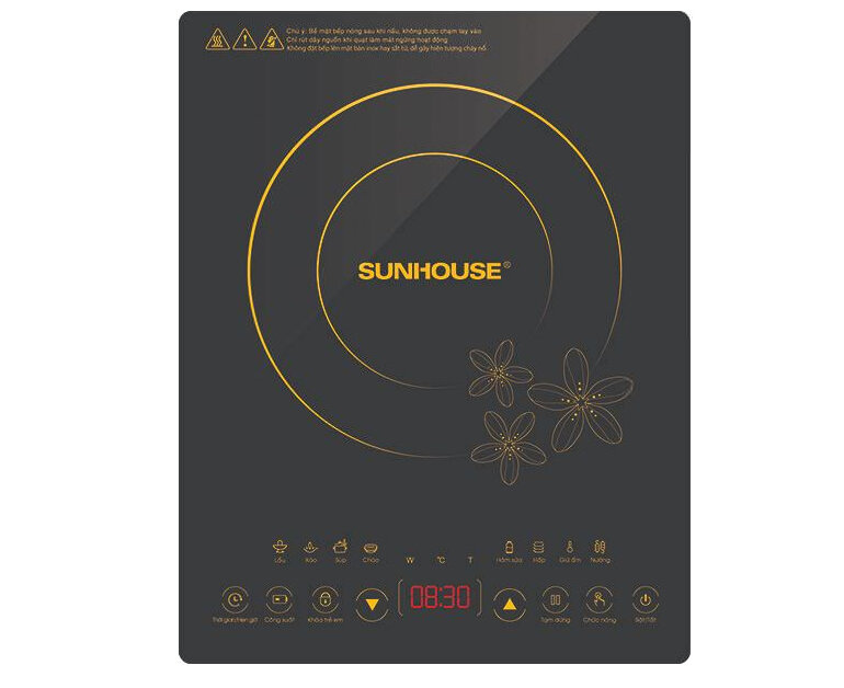 Những lưu ý khi sử dụng bếp từ đơn Sunhouse SHD6800