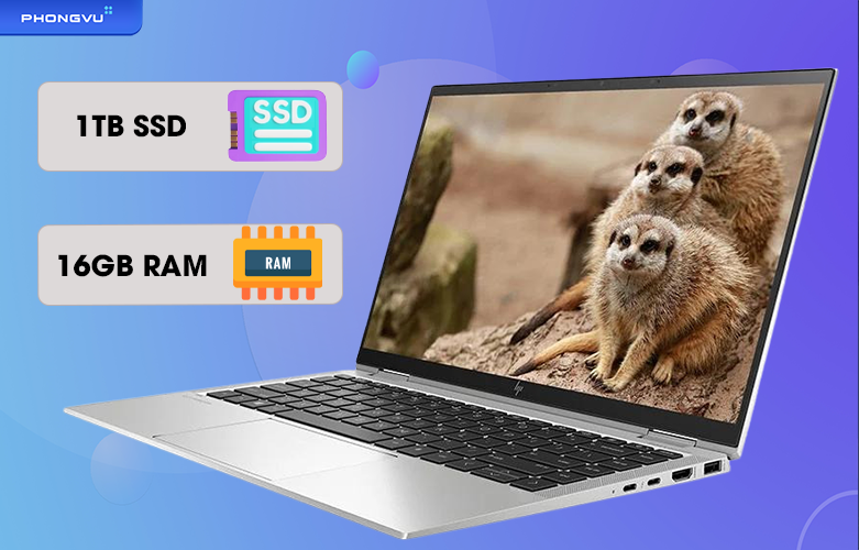 Laptop HP EliteBook x360 1040 G8 6Z983PA | Bộ nhớ