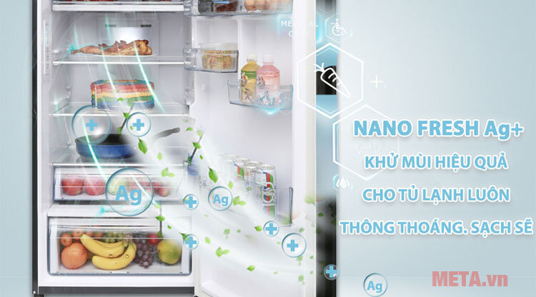 Tủ Lạnh Inverter Aqua AQR-IG386DN 373 lít