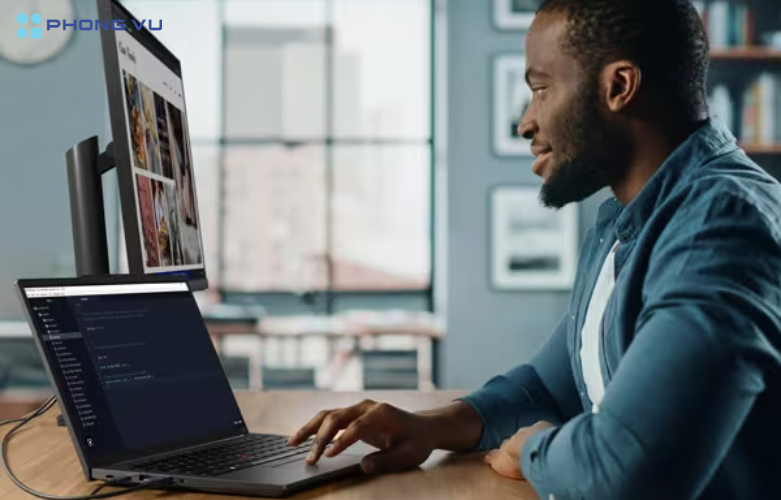 Laptop Lenovo ThinkPad E14 Gen 5 21JK00H1VN màn hình 14 inch WUXGA (1920 x 1200)