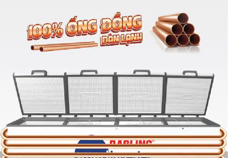 Tủ đông Darling Inverter 1 ngăn 2500 lít DMF-1979ASI 2 Tủ đông Darling inverter 1 ngăn 2500 lít DMF-1979ASI