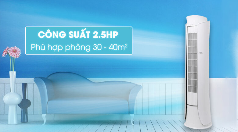 Máy lạnh tủ đứng Gree inverter 2.5 HP GVH24AK-S3DTC5A