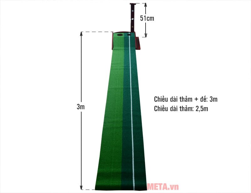 Thảm tập Golf Putting DG