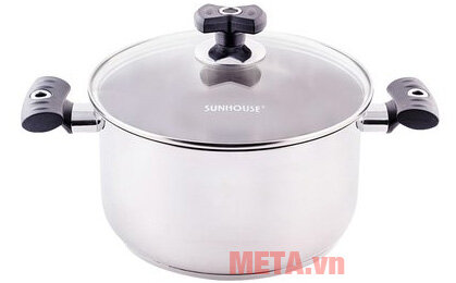 Bộ nồi chảo Sunhouse cao cấp SHG-CS36