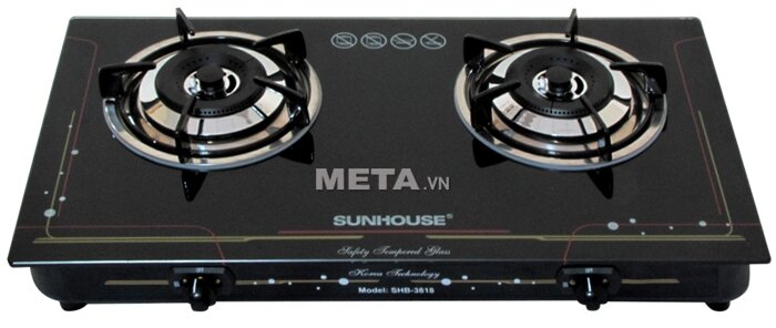Bếp ga dương kính cao cấp Sunhouse SHB3818 Bếp ga dương kính cao cấp Sunhouse SHB3818