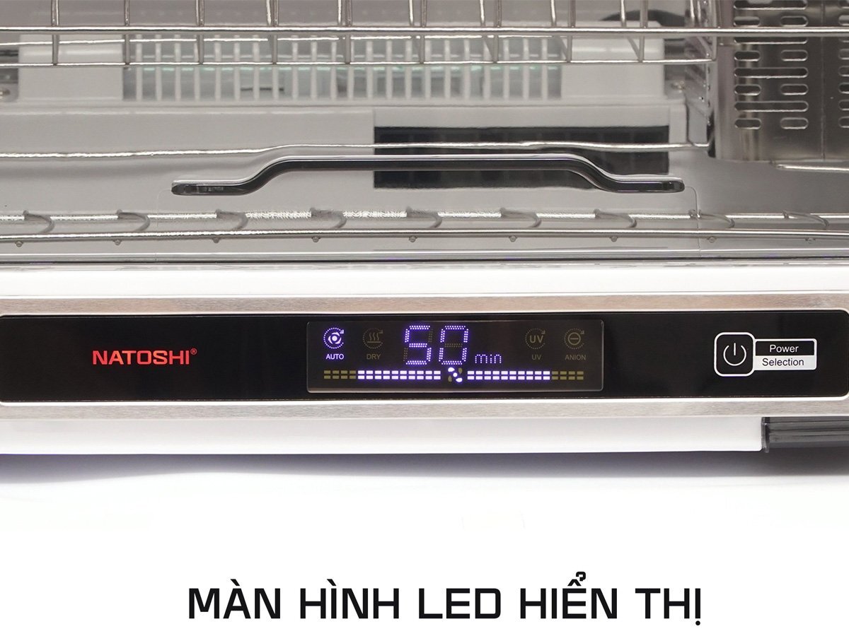 Màn hình hiển thị các chỉ số rõ ràng