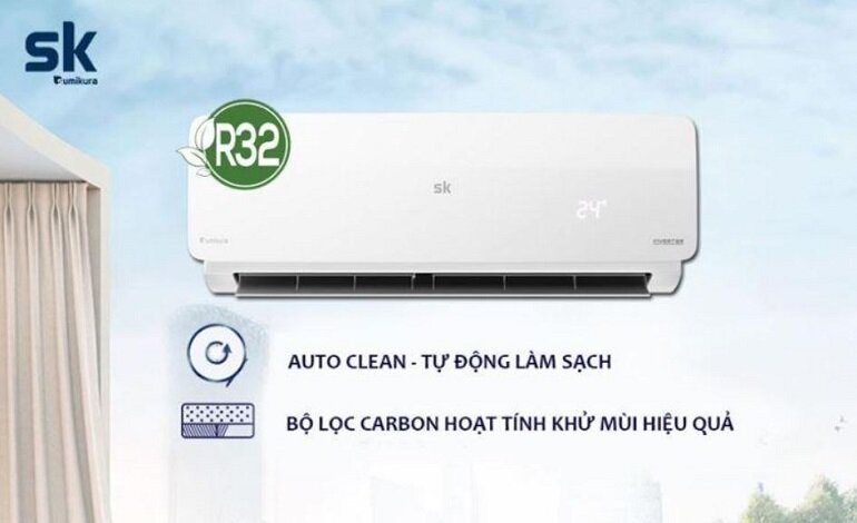 Điều hòa Sumikura 12000 BTU 1 chiều APS/APO-120/Citi gas R-32