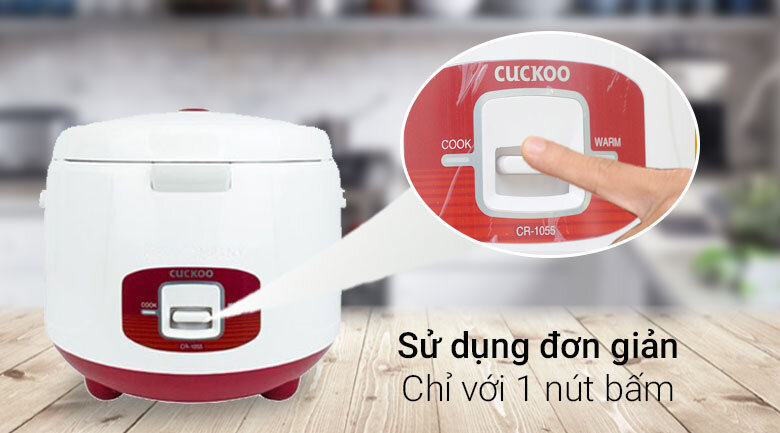 Nồi cơm điện Cuckoo 1.8 lít CR-1055 Nồi cơm điện Cuckoo 1.8 lít CR-1055