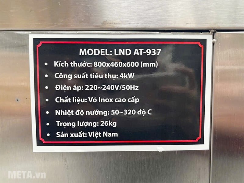 Lò nướng Salamander NewSun AT937