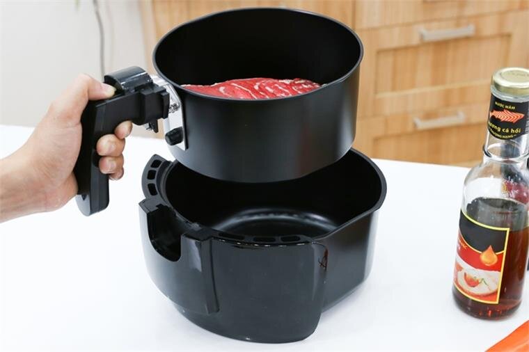 Nồi chiên không dầu Mishio MK01 3L Nồi chiên không dầu Mishio MK01 3L