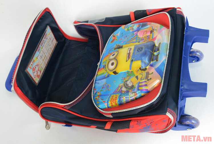 Balo cấp 1 có cần kéo Hami BL151 Minion