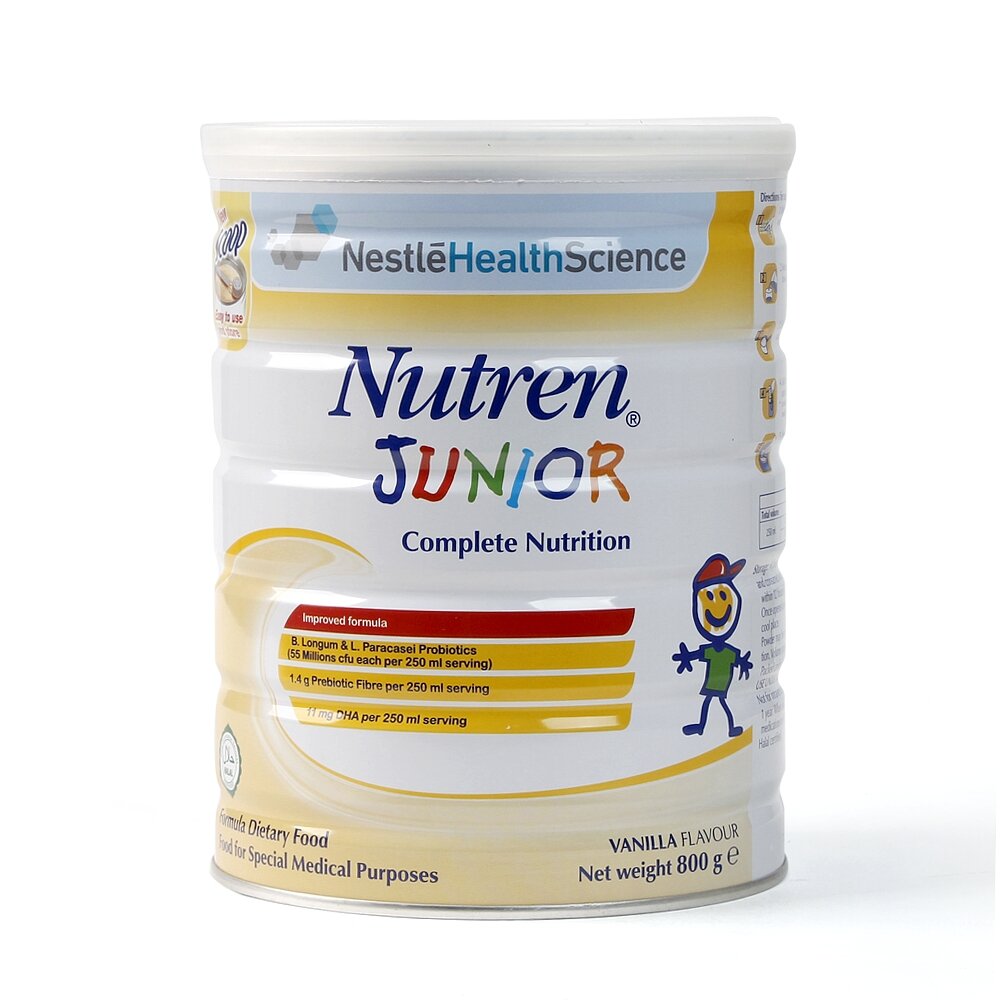  Sữa Nutren Junior 800g (1 - 10 tuổi