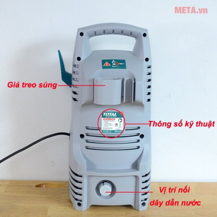 Máy phun xịt rửa áp lực cao Total TGT11316