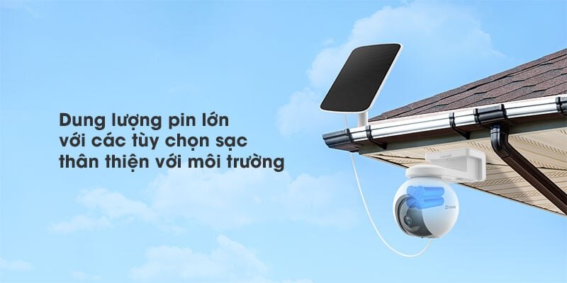 Camera wifi dùng pin  