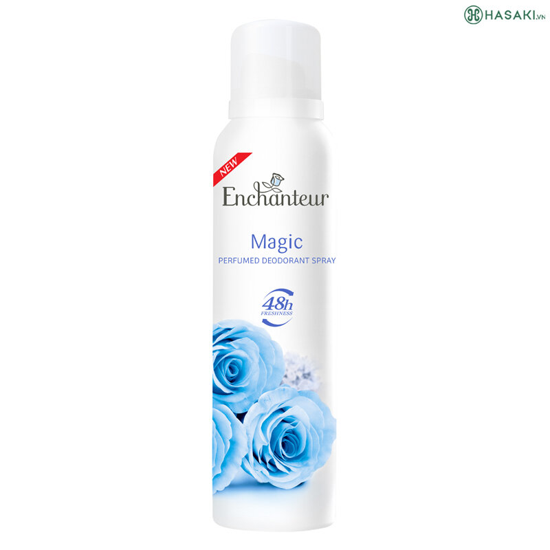 Xịt Khử Mùi Enchanteur Hương Nước Hoa Siêu Khô Thoáng 150ml Tại Hassaki Xịt Khử Mùi Enchanteur Hương Nước Hoa