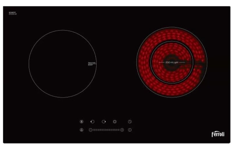 Bếp điện từ Ferroli IC4500DD sở hữu tổng công suất lên đến 4400W