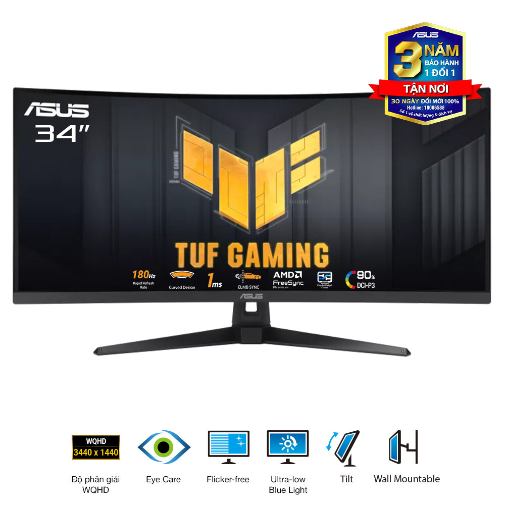 Màn hình Gaming UltraWide ASUS TUF VG34VQ3B