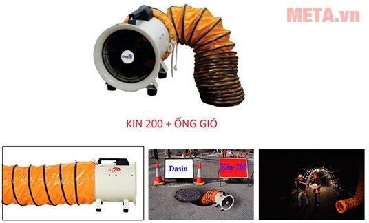 Quạt hút Dasin KIN-200