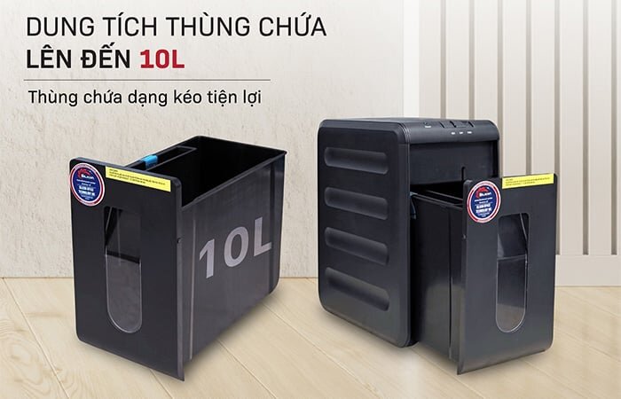 Máy hủy tài liệu Silicon PS-1005C